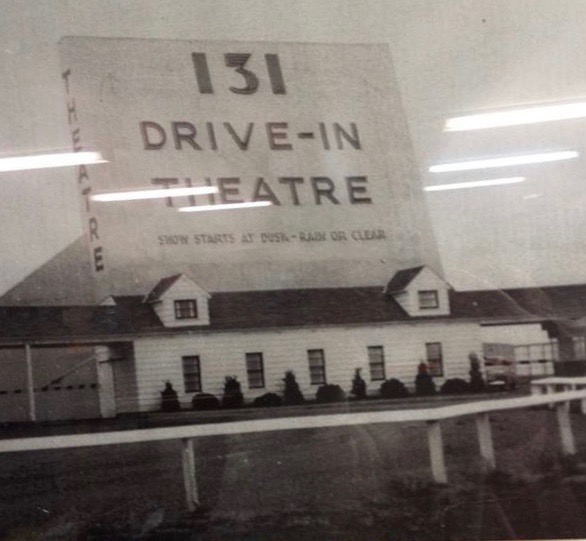 131 Drive-In Theatre - Old Photo (newer photo)